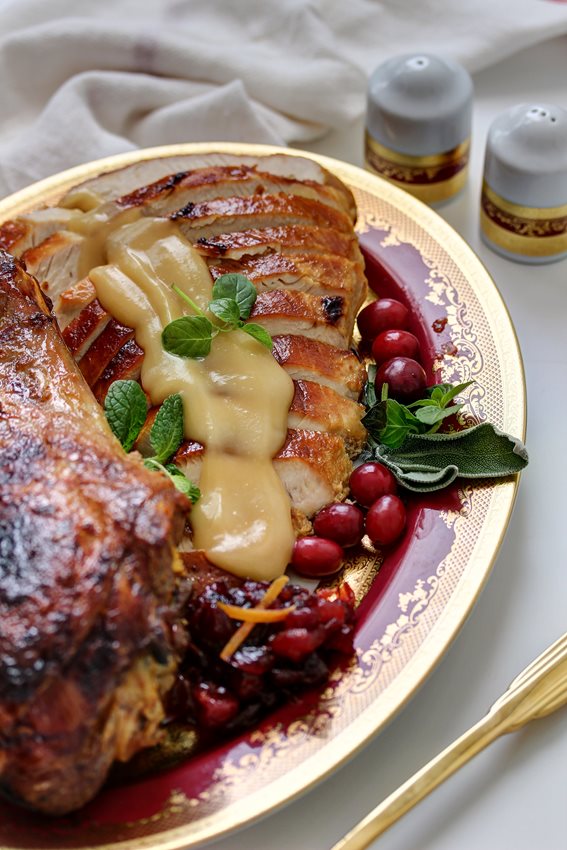 Kepta kalakutiena su padažu