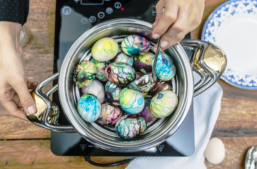 Masterpiece Coloring Easter Eggs