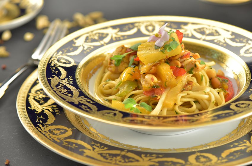 Rice Noodles and Beef