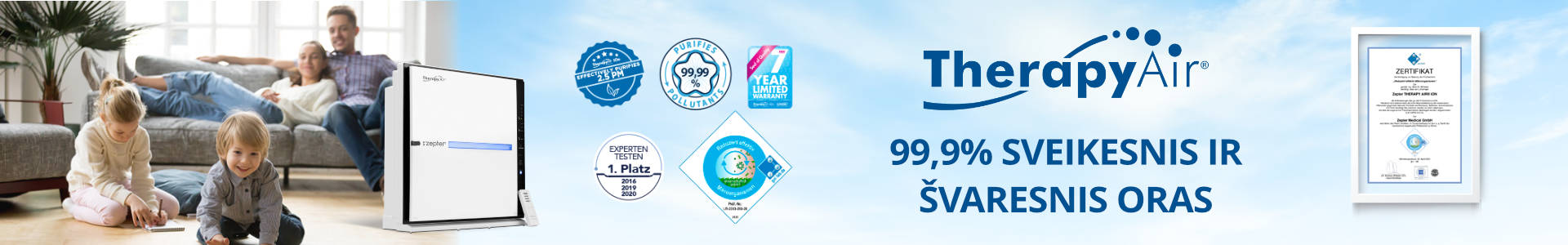 Zepter Oro Valytuvai