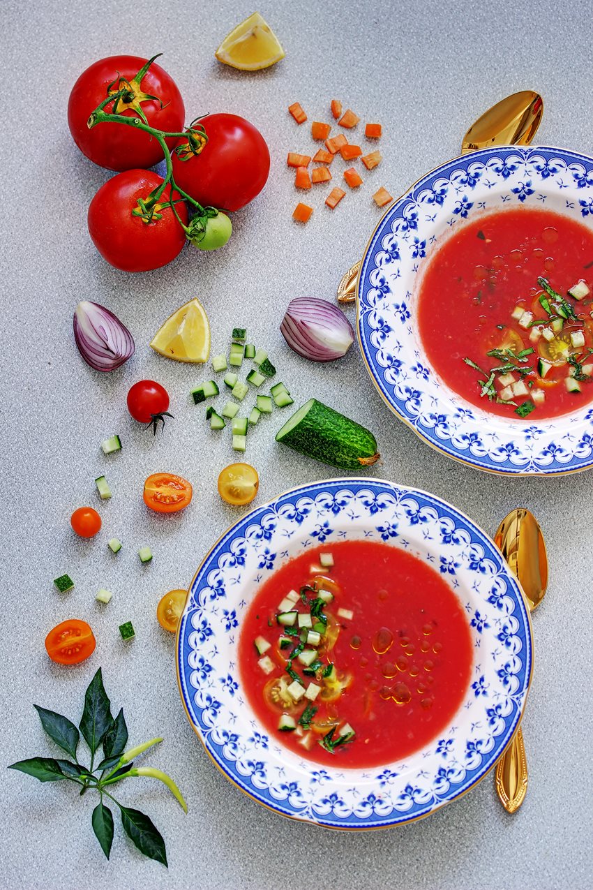Gaspačo sriubos receptas