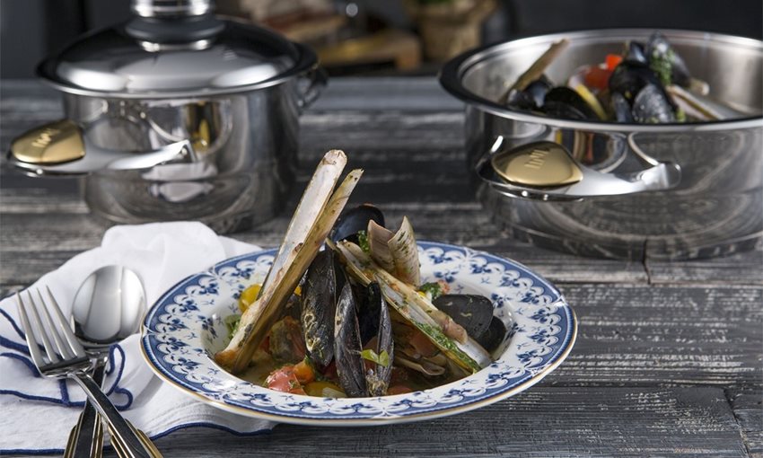 Midijos baltojo vyno padaže