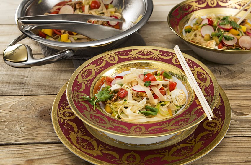 Vegetable Salad From Wok